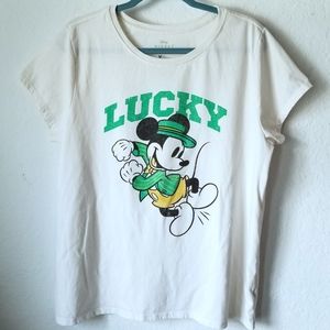 Disney Mickey Mouse St. Patrick’s Day Shirt XL